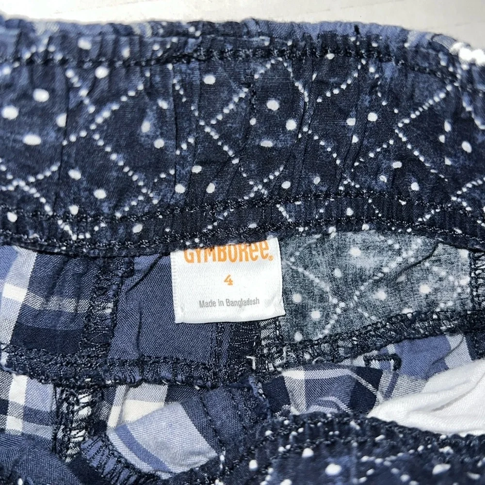 Gymboree Pull On Patchwork Shorts, 4